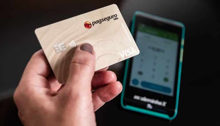 cartão do PagSeguro
