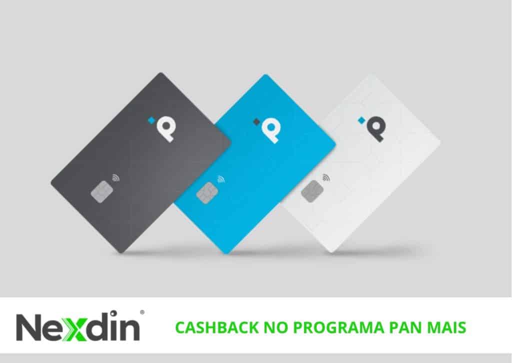 Cashback no programa PAN Mais