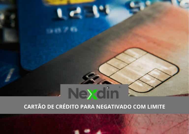 cartão de crédito para negativado com limite