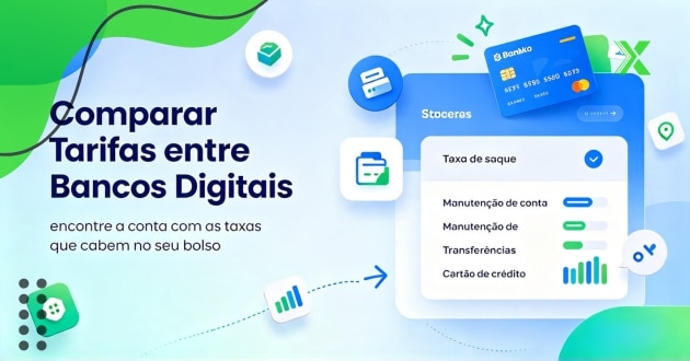 Comparar tarifas entre bancos digitais
